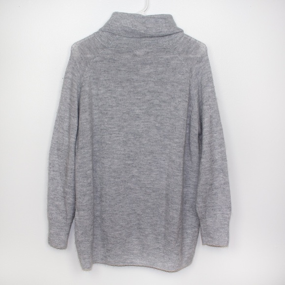 Grey Turtle Neck Top - Picture 2 of 3